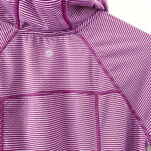 Tangerine Purple 1/2 Zip Athletic Hoodie – Size M - Picture 8 of 8